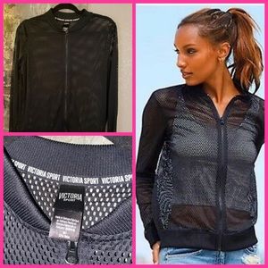 Victoria’s Secret SPORT mesh bomber jacket